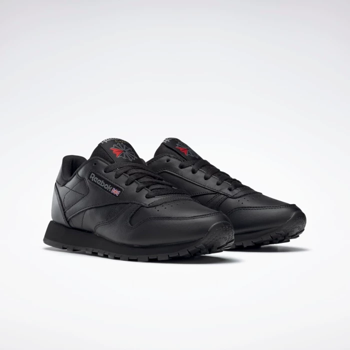 Classics Reebok Classic Leather Damske Čierne | TNUAMZ983