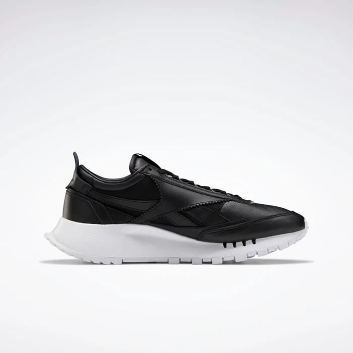 Classics Reebok Classic Leather Legacy Damske Black/Black | DJGZRP473