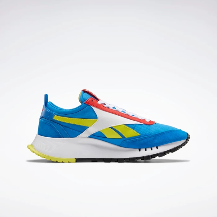 Classics Reebok Classic Leather Legacy Panske Blue/Blue/Red | NZSOXE376