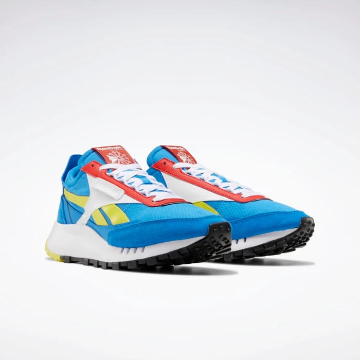 Classics Reebok Classic Leather Legacy Panske Blue/Blue/Red | NZSOXE376