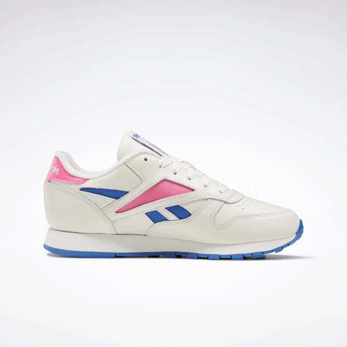 Classics Reebok Classic Leather Mark Damske Pink/Blue | GRUMCQ189