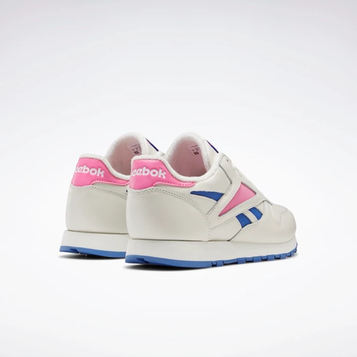 Classics Reebok Classic Leather Mark Damske Pink/Blue | GRUMCQ189