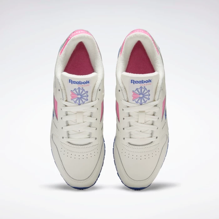 Classics Reebok Classic Leather Mark Damske Pink/Blue | GRUMCQ189