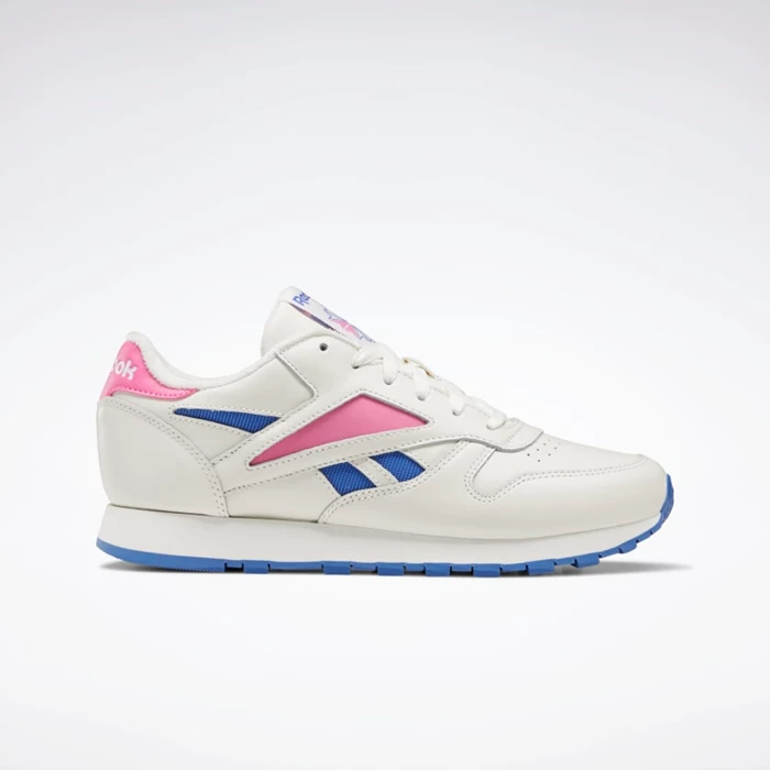 Classics Reebok Classic Leather Mark Damske Pink/Blue | GRUMCQ189