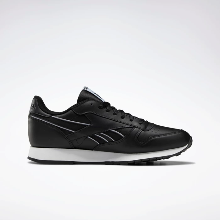 Classics Reebok Classic Leather Panske Black/White/White | KSDTOQ031