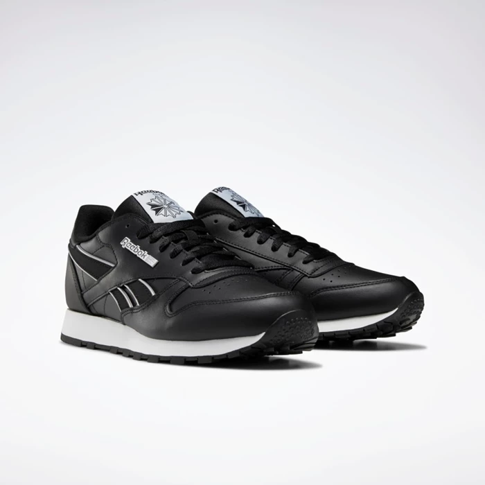 Classics Reebok Classic Leather Panske Black/White/White | KSDTOQ031