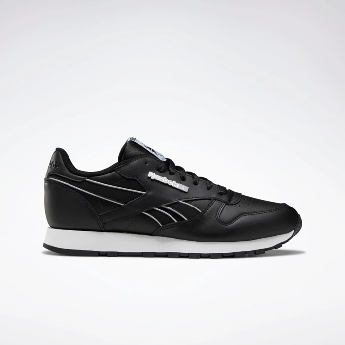 Classics Reebok Classic Leather Panske Black/White/White | KSDTOQ031