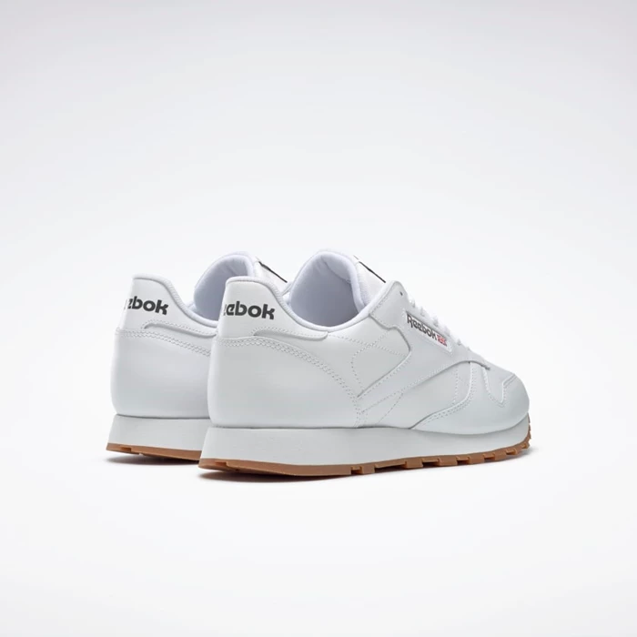 Classics Reebok Classic Leather Panske Biele | TBEAQV950