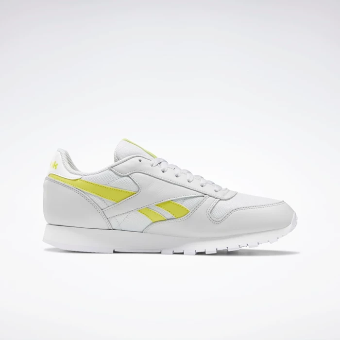 Classics Reebok Classic Leather Panske Grey/White | FTXVQL325