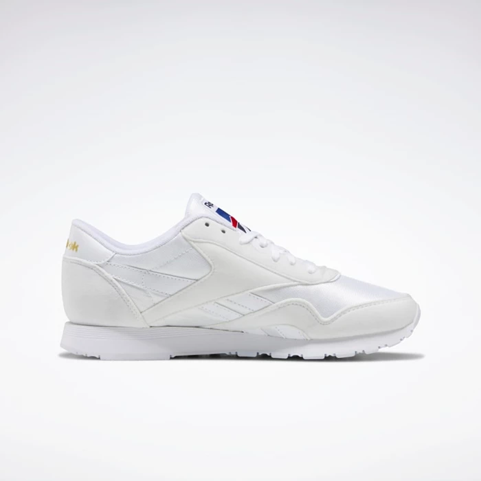 Classics Reebok Classic Nylon Damske White/Red/Blue | SOTCXN795