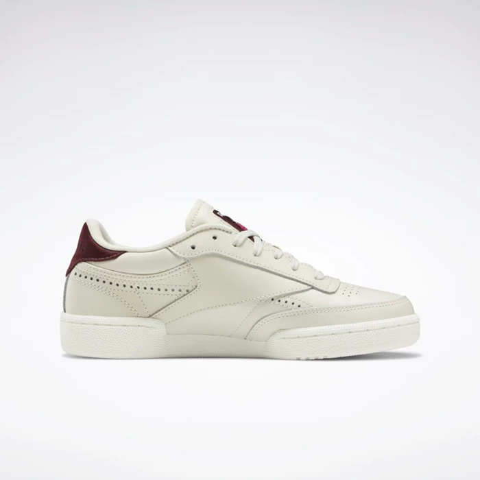 Classics Reebok Club C 85 Damske Bordove | FMSLRI360