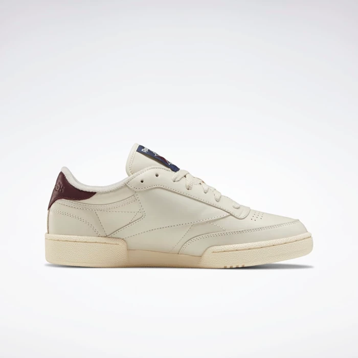 Classics Reebok Club C 85 Damske Navy/Burgundy | UJONVX825