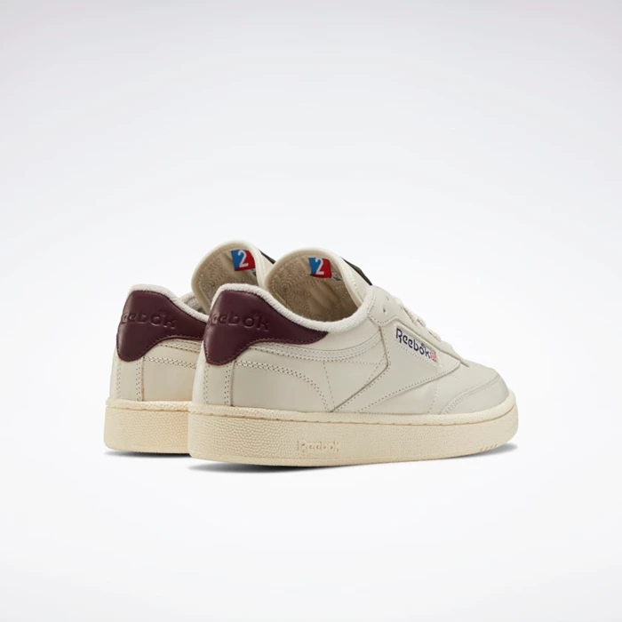 Classics Reebok Club C 85 Damske Navy/Burgundy | UJONVX825