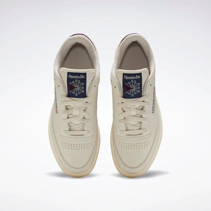 Classics Reebok Club C 85 Damske Navy/Burgundy | UJONVX825