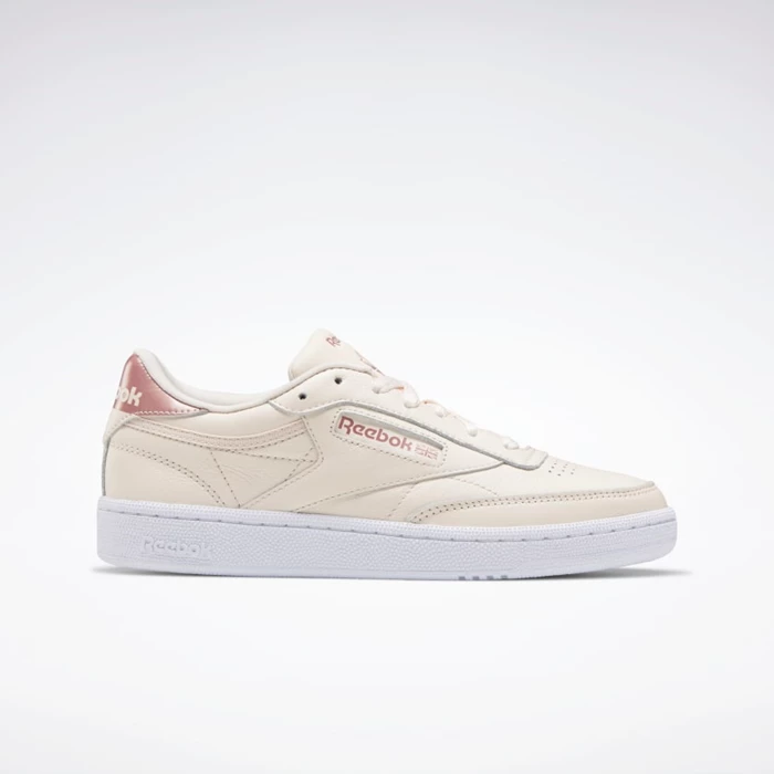 Classics Reebok Club C 85 Damske Pink/White | HZCUJT367