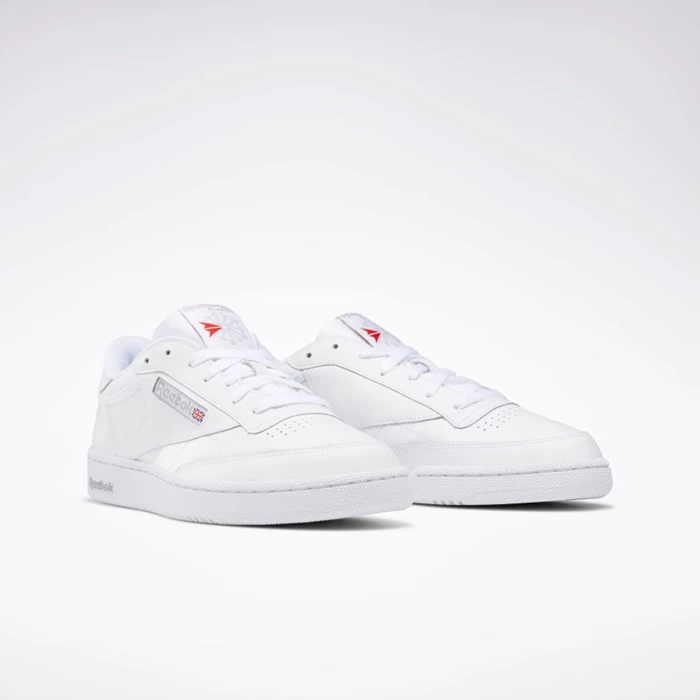 Classics Reebok Club C 85 Panske Biele | SWDCQV813