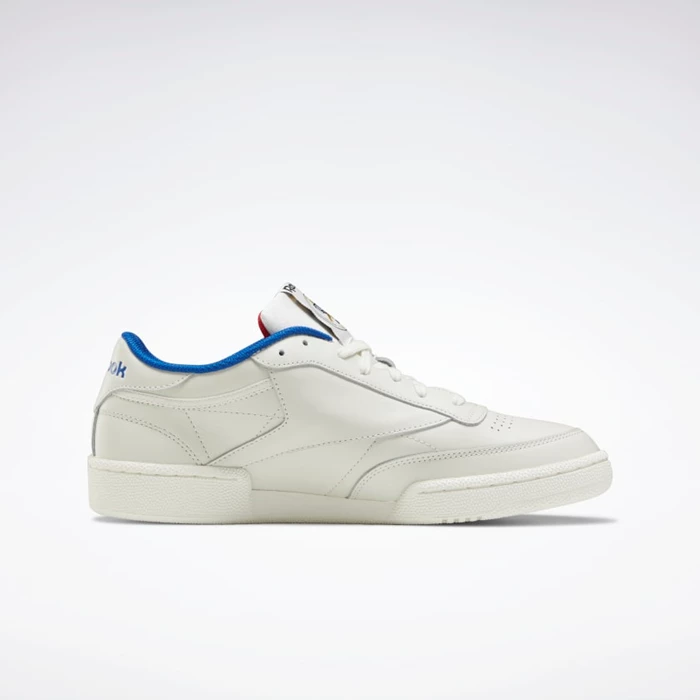 Classics Reebok Club C 85 Panske Blue/Red | EKTGRN583