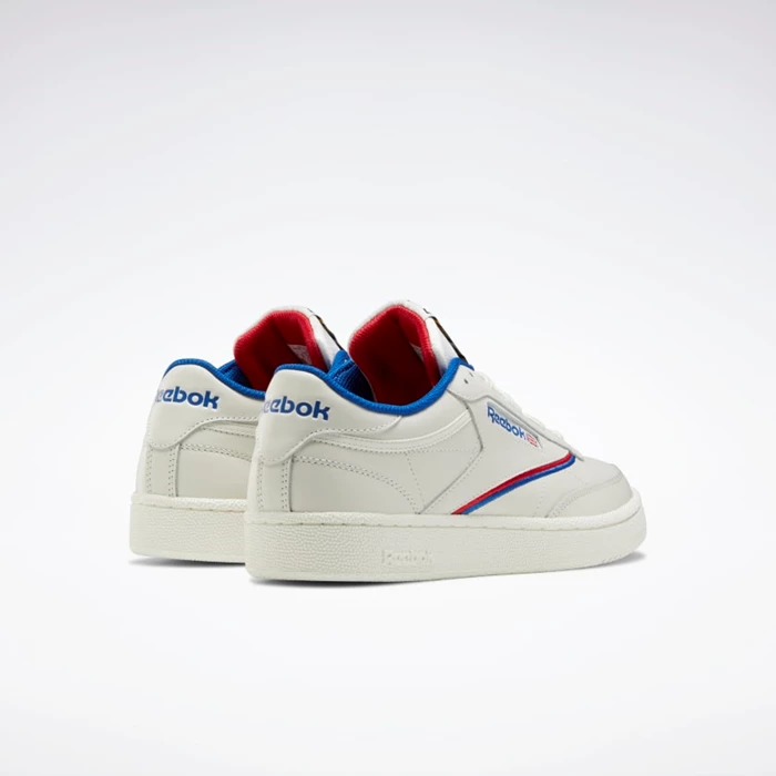 Classics Reebok Club C 85 Panske Blue/Red | EKTGRN583