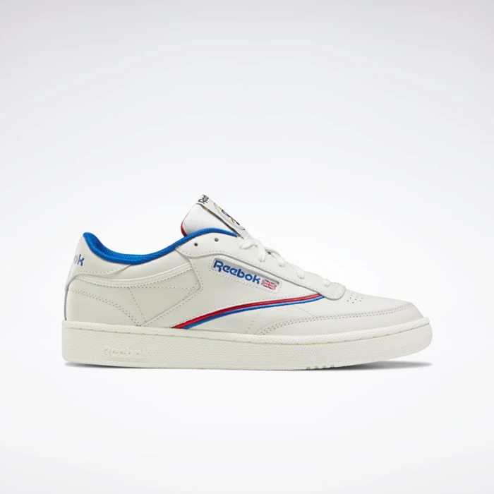 Classics Reebok Club C 85 Panske Blue/Red | EKTGRN583