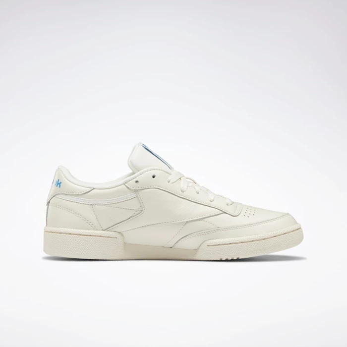 Classics Reebok Club C 85 Panske White/Blue | KEJRNA289