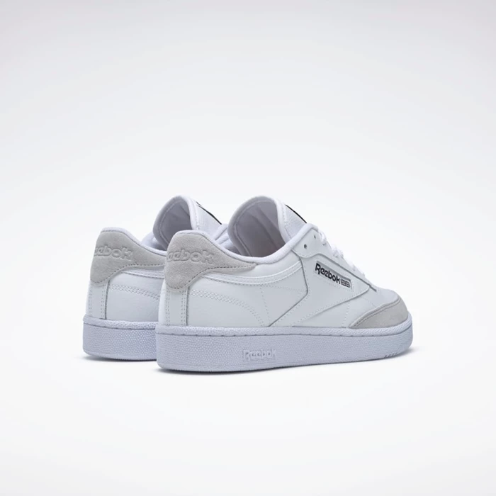 Classics Reebok Club C 85 Panske White/Grey/White | HVIFAL547