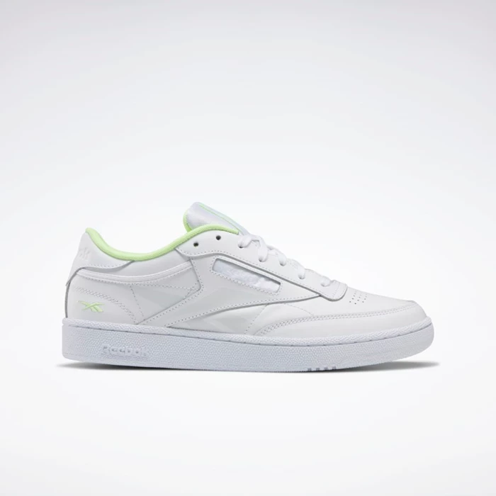 Classics Reebok Club C 85 Panske White/White | CBFUTN938