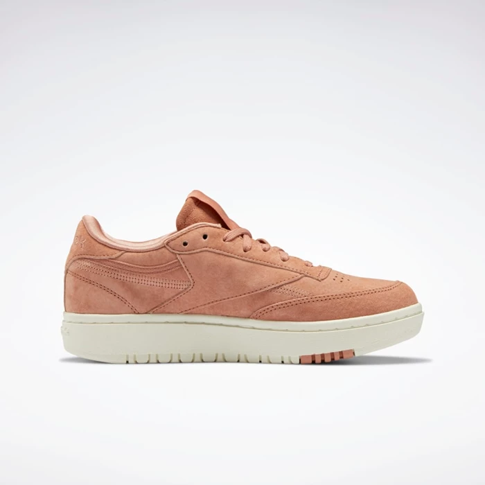 Classics Reebok Club C Double Damske Oranžové | KVDNZF315