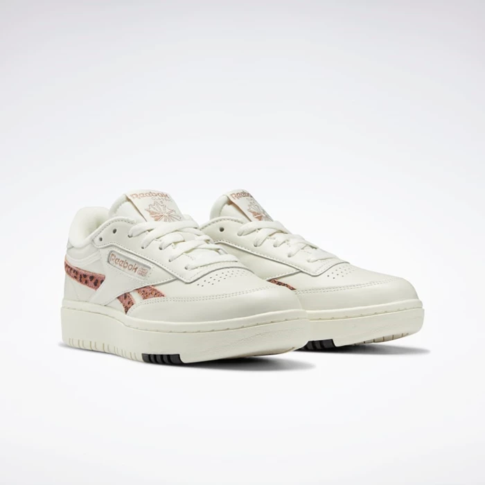 Classics Reebok Club C Double Damske Ruzove | WRSVBY432