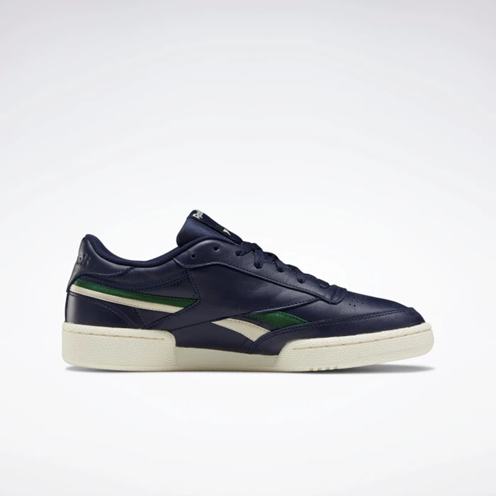 Classics Reebok Club C Revenge Damske Navy/Green | PDGEYS510