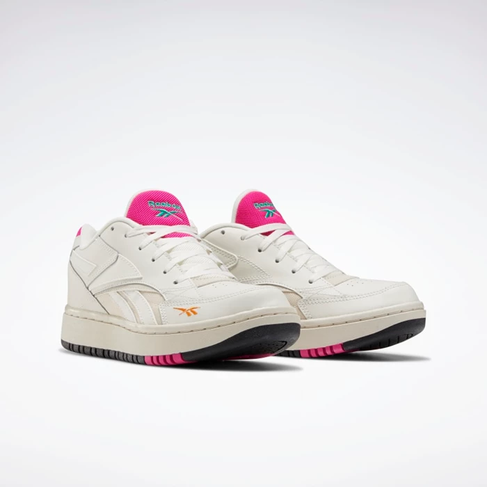 Classics Reebok Court Double Mix Damske Ruzove | NEULHD396