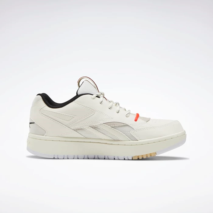 Classics Reebok Court Double Mix Damske White/Black | PFUVKR543