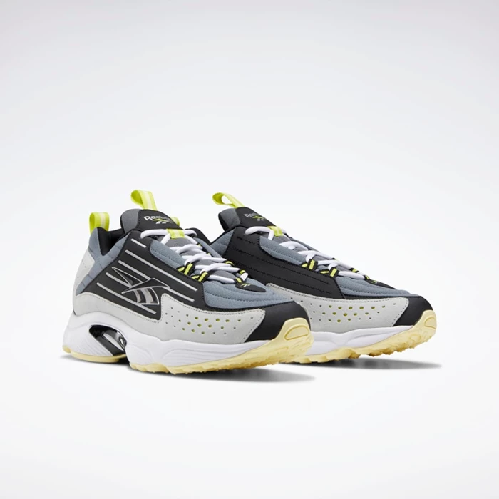 Classics Reebok DMX Series 2200 Damske Black/Yellow | QLKWEN723