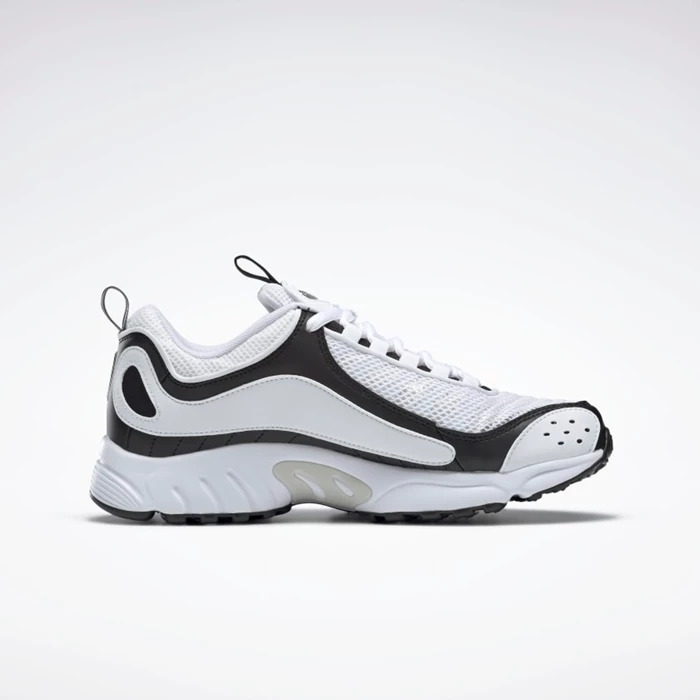 Classics Reebok Daytona DMX II Damske Black/White/Blue | NOSJMD402