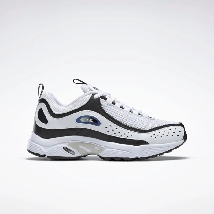 Classics Reebok Daytona DMX II Damske Black/White/Blue | NOSJMD402