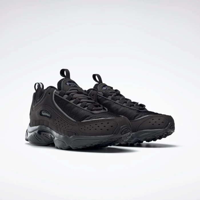 Classics Reebok Daytona DMX II Damske Black/Black | TEYAXV140