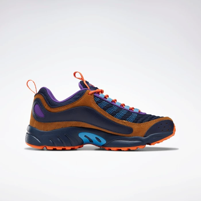 Classics Reebok Daytona DMX II Panske Brown/Purple/Orange | SPIXKC514