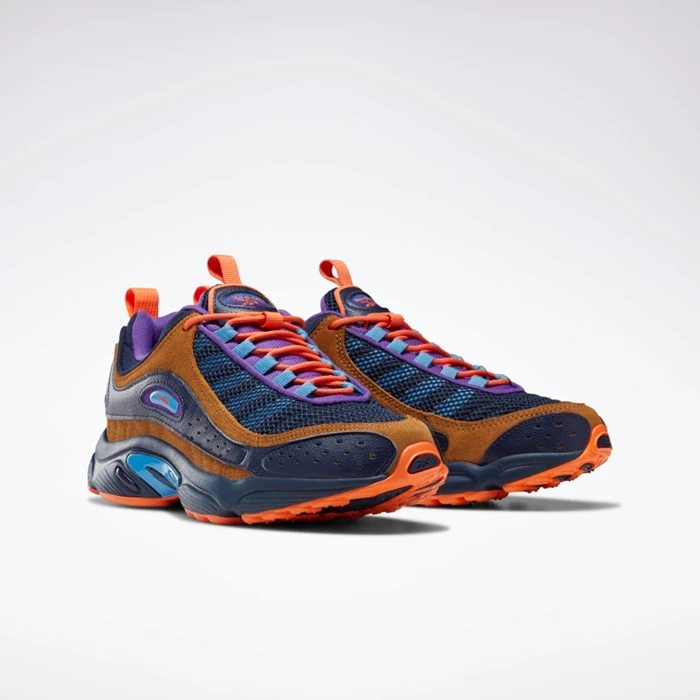 Classics Reebok Daytona DMX II Panske Brown/Purple/Orange | SPIXKC514