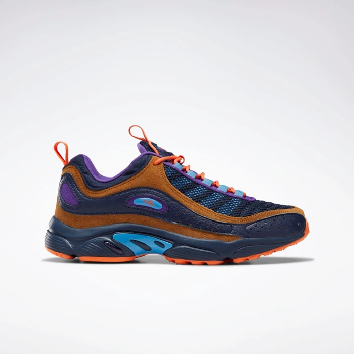 Classics Reebok Daytona DMX II Panske Brown/Purple/Orange | SPIXKC514