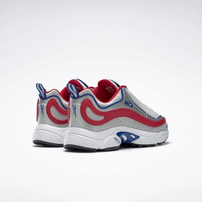 Classics Reebok Daytona DMX MU Damske Grey/Red/Blue | CSXLDG940