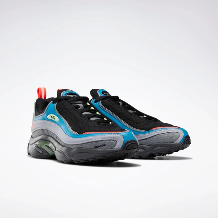 Classics Reebok Daytona DMX Panske Black/Blue/Grey | NPFYAQ640