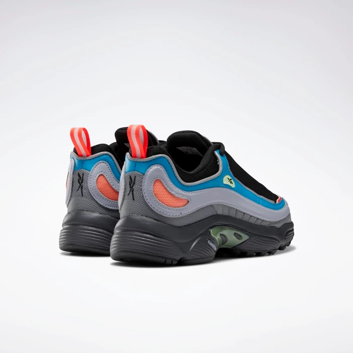 Classics Reebok Daytona DMX Panske Black/Blue/Grey | NPFYAQ640