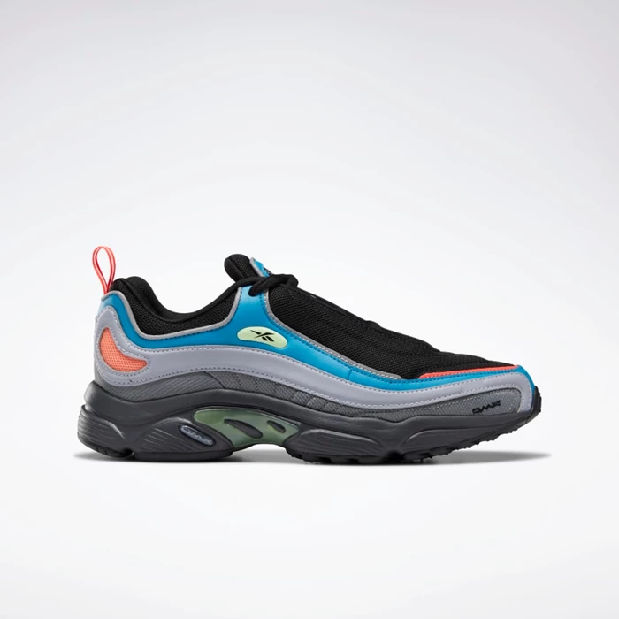 Classics Reebok Daytona DMX Panske Black/Blue/Grey | NPFYAQ640