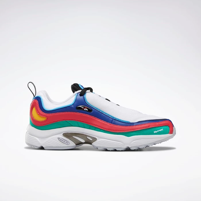 Classics Reebok Daytona DMX Panske White/Pink | PXRBIQ409