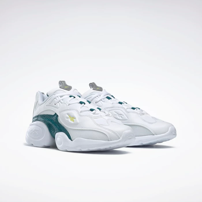 Classics Reebok Electro 3D LT Panske White/Turquoise/Yellow | PNXSZH870