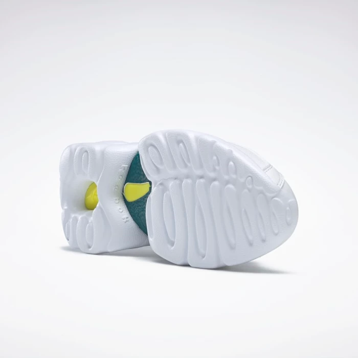 Classics Reebok Electro 3D LT Panske White/Turquoise/Yellow | PNXSZH870