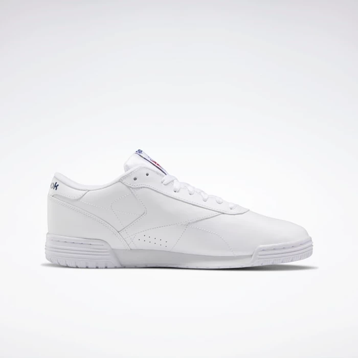 Classics Reebok Ex-O-Fit Clean Logo INT Panske White/Blue/Blue | PGDHNQ348