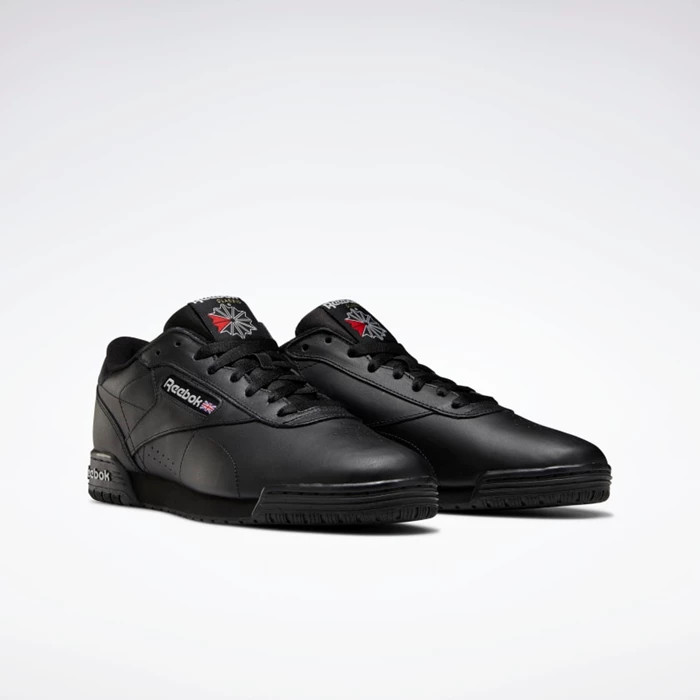 Classics Reebok Ex-O-Fit Clean Logo INT Panske Black/Silver/Silver | QPJVMK953