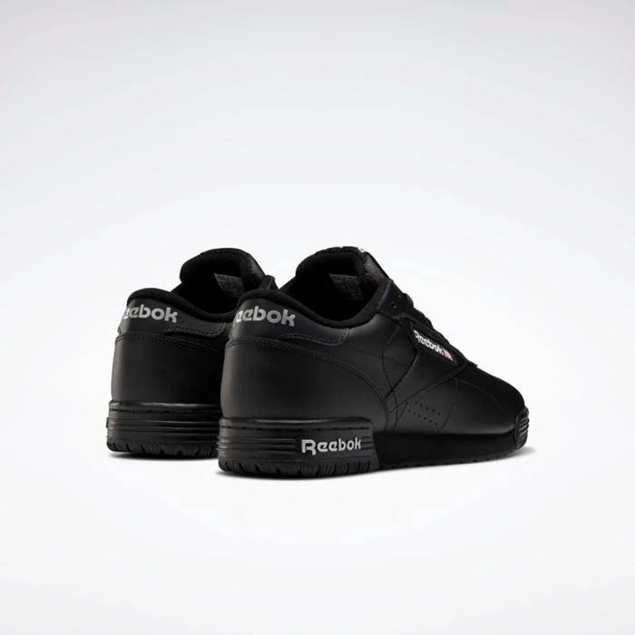 Classics Reebok Ex-O-Fit Clean Logo INT Panske Black/Silver/Silver | QPJVMK953