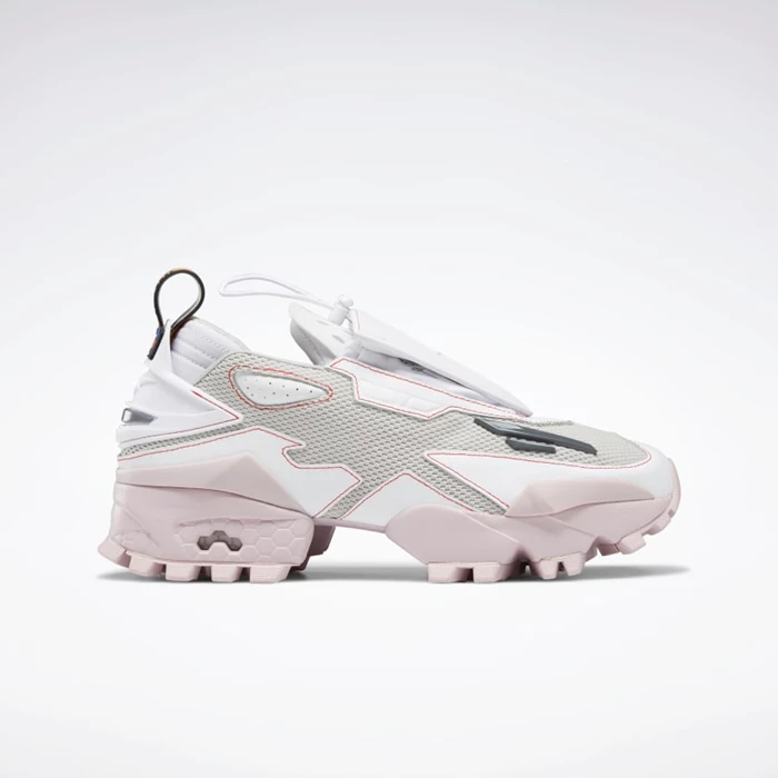 Classics Reebok Experiment 4 Fury Trailove by Pyer Moss Damske Grey/White | UOQZHG543