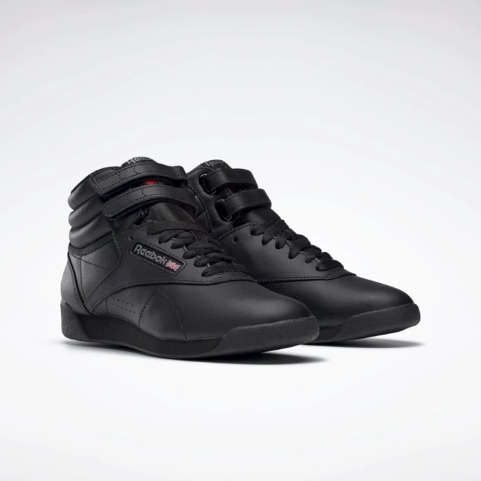 Classics Reebok Freestyle Hi Damske Čierne | YKIJCQ196